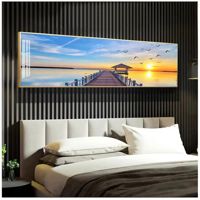 Peinture sur toile panoramique scandinave
