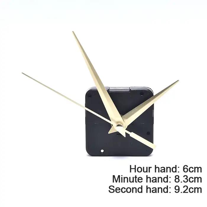 Mouvement de réparation d'horloge à Quartz + mains pour bricolage
