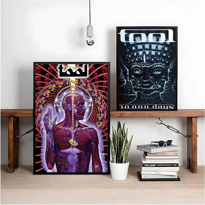 Rock Band t-tool peinture calligraphie impression HD personnalisé toile murale Art affiche Photos pour salon décor à la maison