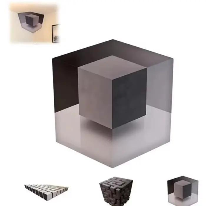 Cadeaux - Art mural 3D impossible qui repolitère la réalité - Art d'illusion irrégulier - Autocollant