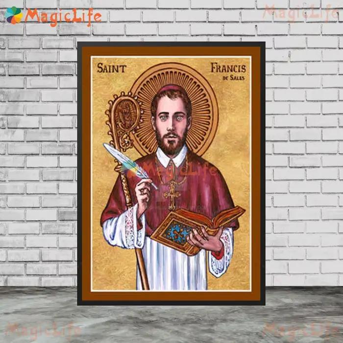 Portrait religieux chrétien Saint Luke