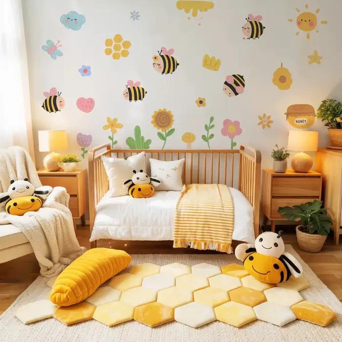 Autocollant mural en vinyle pour chambre d'enfant