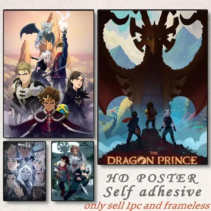 Affiche de dessin animé The Dragon Prince-P