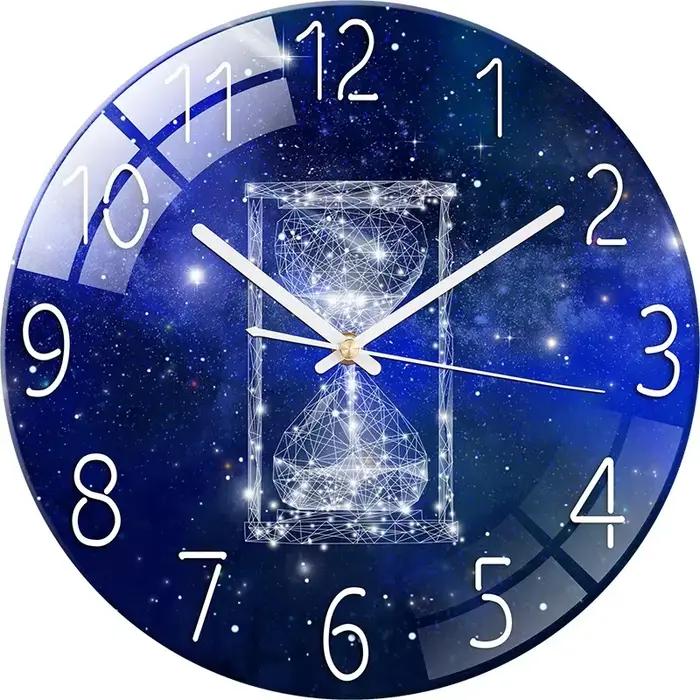 12 pouces horloge murale silencieuse moderne pas de ticking