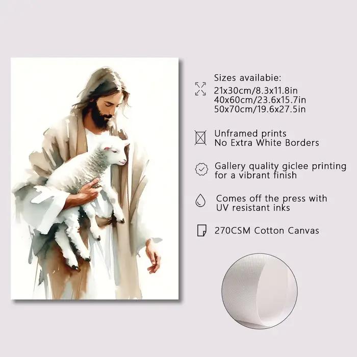 Affiches sur toile de croquis de jésus