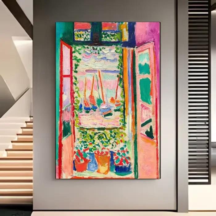 Affiche d'art fauviste sans cadre