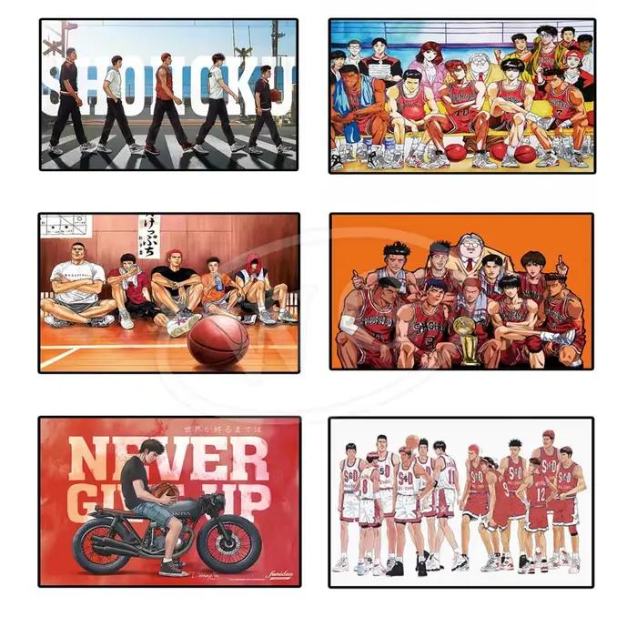 Affiche de dessin animé japonais The First Slam Dunk, peinture sur toile de sport esthétique, basket-ball, décoration murale, décor de chambre Kawaii