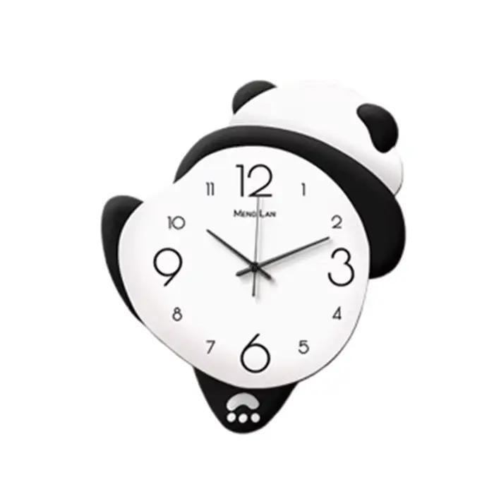 Animal Kawaii horloge murale Unique salon pendule mignon