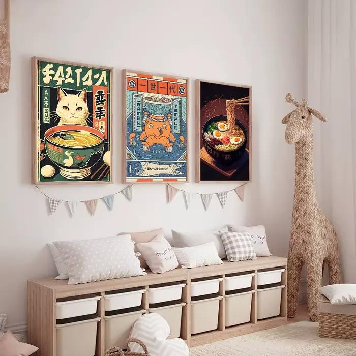Affiche d'art Ramen du japon