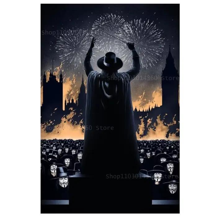 Impression d'affiche de film de V For Vendetta