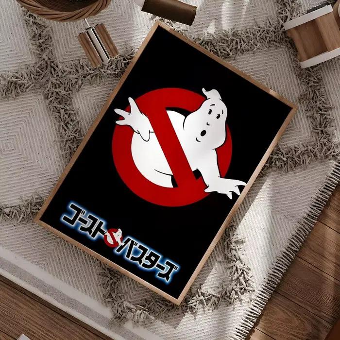 Affiche de film G-Ghostbusters Stay Puft Slimer, imperméable, HD, moderne, à coller sur le mur, décoration murale pour chambre à coucher, salon, dortoir, bureau