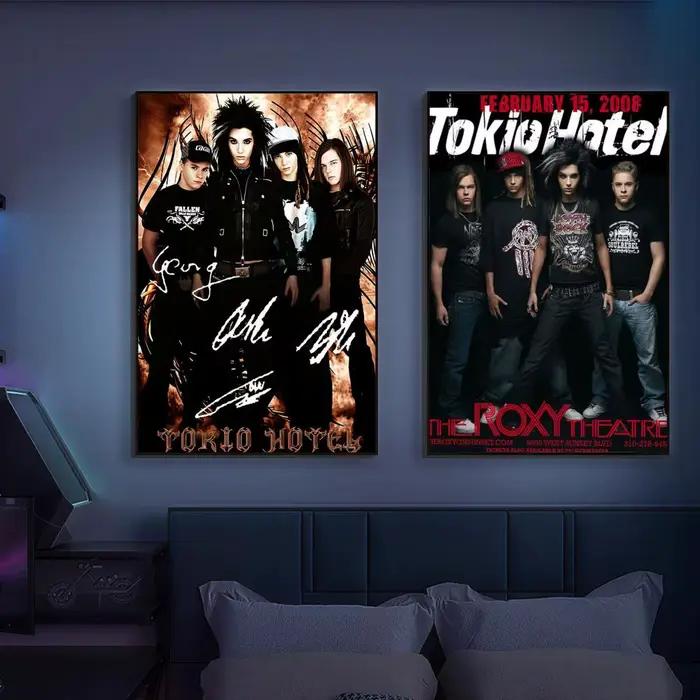 Affiche du groupe de rock Tokio Hotel