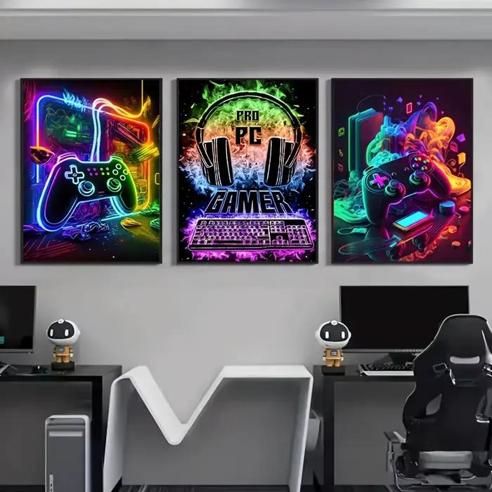 Peintures sur toile pour salle de jeu
