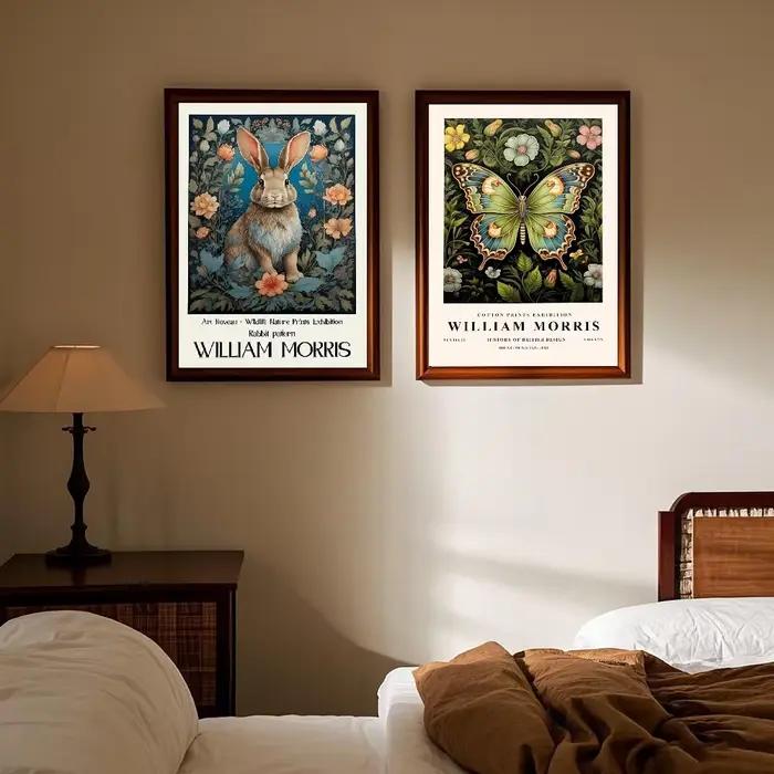 William Morris art affiche HD art mur collant étanche maison salon chambre bar décoration esthétique