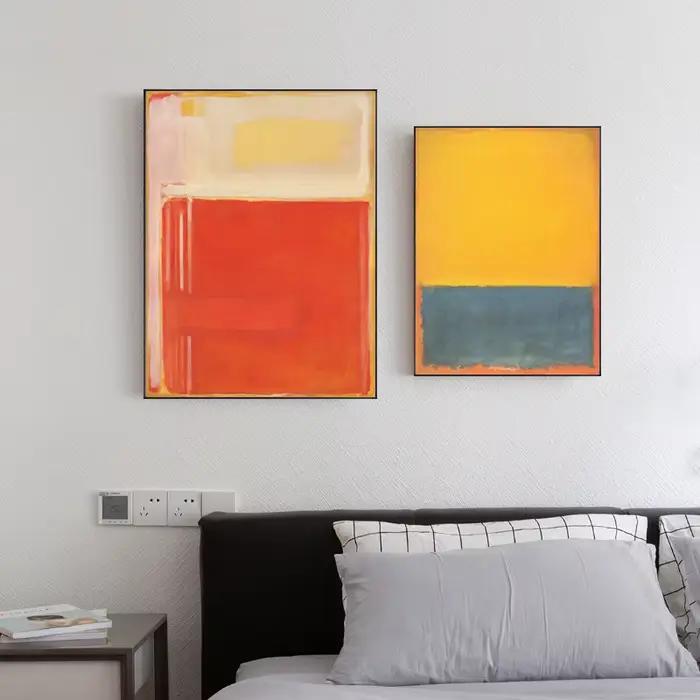 Peinture sur toile abstraite Mark Rothko