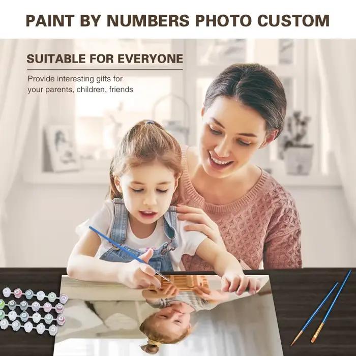 Peinture personnalisée par numéros en 24/36 couleurs