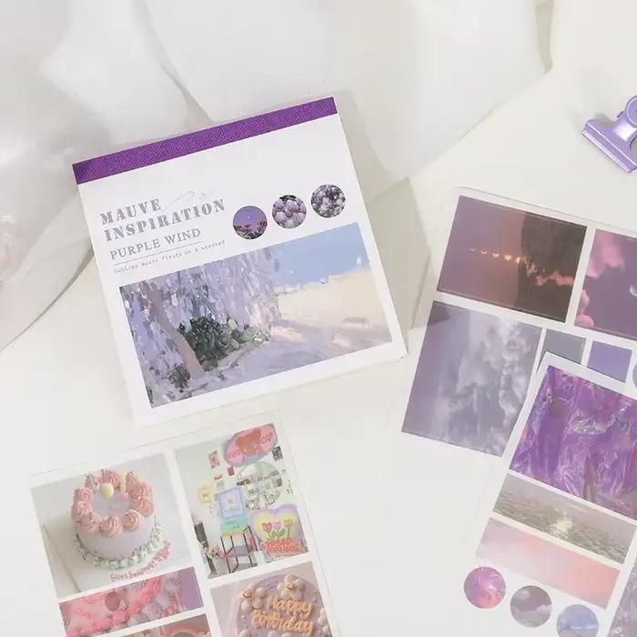 Journamm 40 pièces/paquet esthétique décor autocollants livre bricolage Scrapbooking fournitures Album papeterie