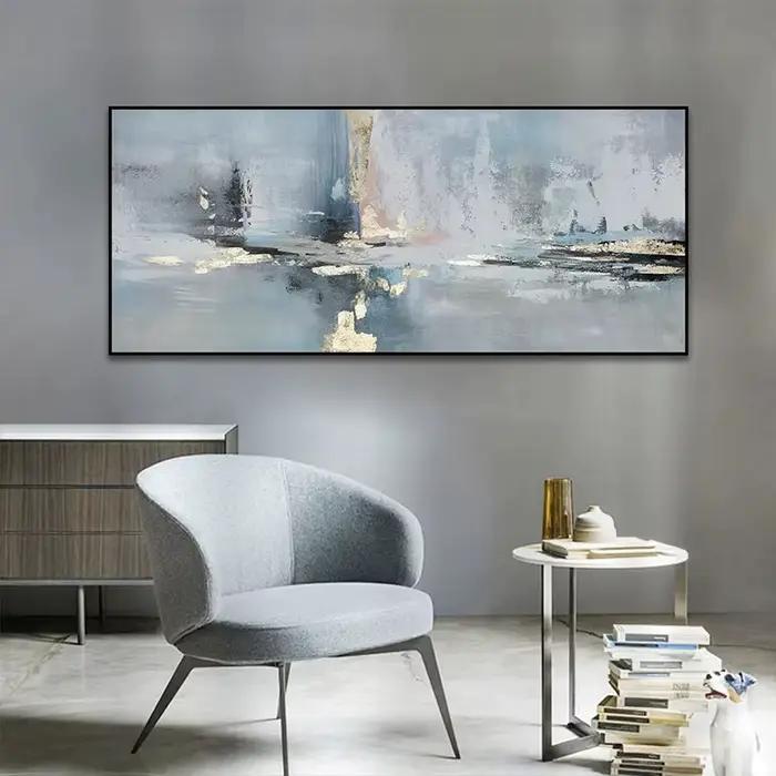 Peinture à l'huile sur toile paysage abstrait