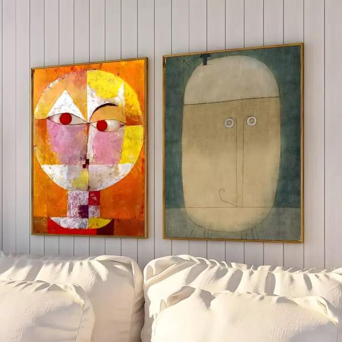 Affiche classique de l'artiste Paul Klee