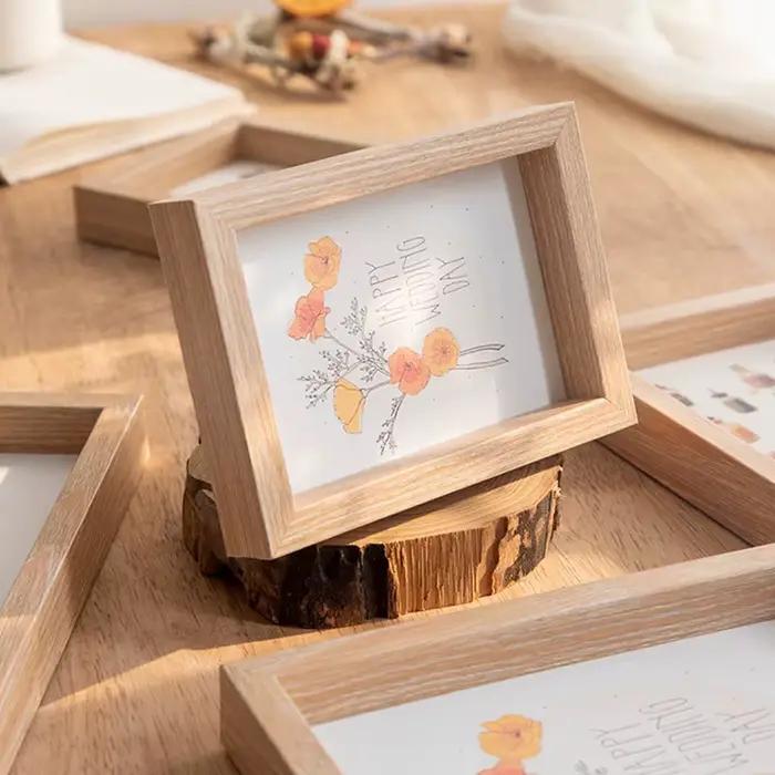 Cadre photo en bois 5/6/7/8 pouces