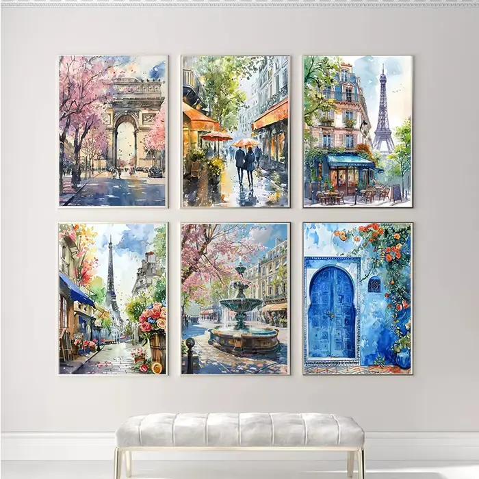 Affiches d'art aquarelle