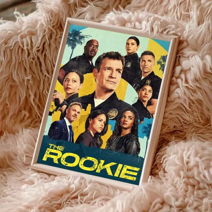 Affiche d'art autocollante classique du film The R-Rookie