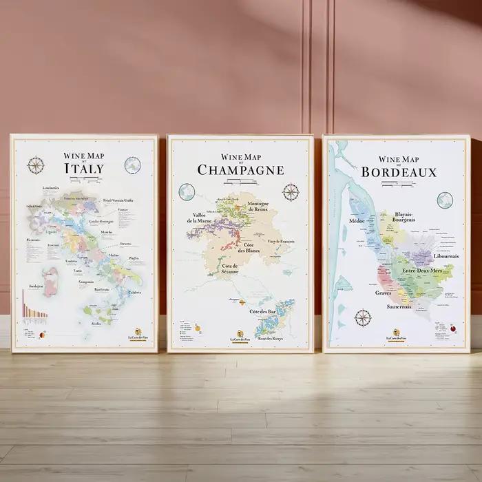 Carte de vin d'espagne