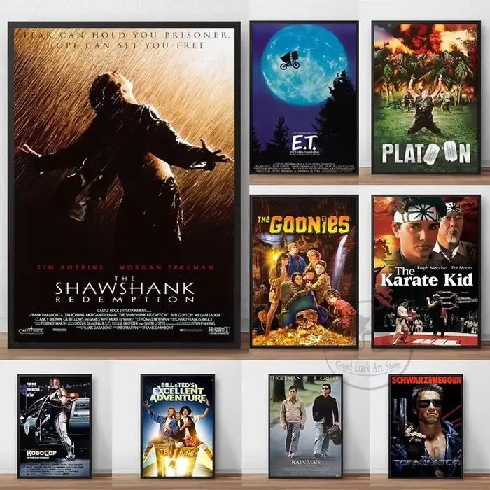 Affiches de film classique des années 80