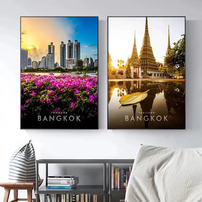 Affiches sur toile de ville de Thaïlande et de Bangkok