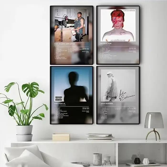 Affiches de rappeur Hip Hop Pop Daniel César