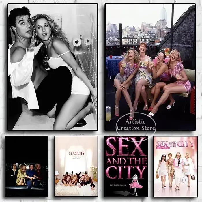 Affiche de la série télévisée classique Sex and The City