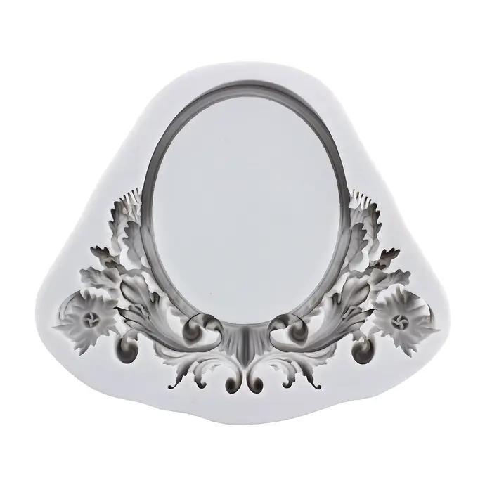 Cadre Photo baroque, moules en Silicone