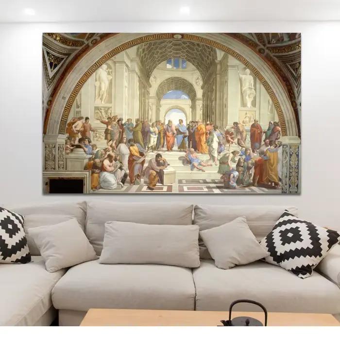 Célèbre école d'art de peinture d'athènes de Raphael