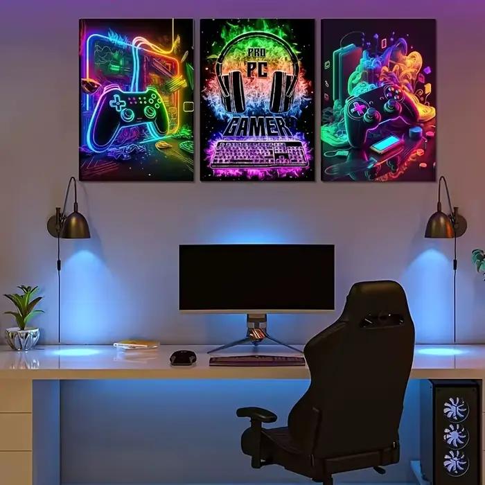 Peintures sur toile pour salle de jeu