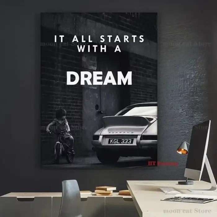 Peinture sur toile de supercar Lambo Rolls Royce