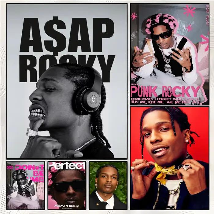Affiche tendance AP Rocky pour la maison