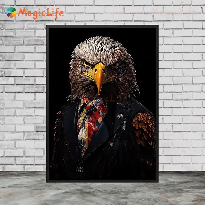 Affiches de Portrait gothique de la Renaissance d'aigle