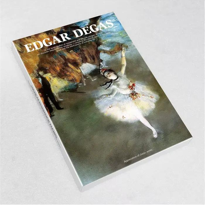 30 pièces/ensemble Edgar Degas peinture à l'huile carte postale-danseur de Ballet classique français