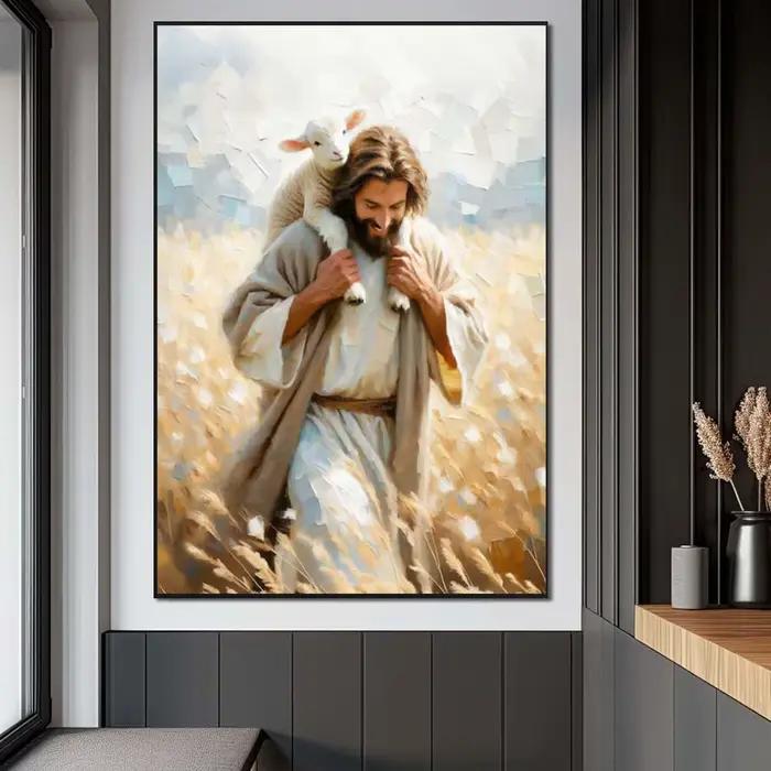 Affiche d'art imprimée de Religion chrétienne