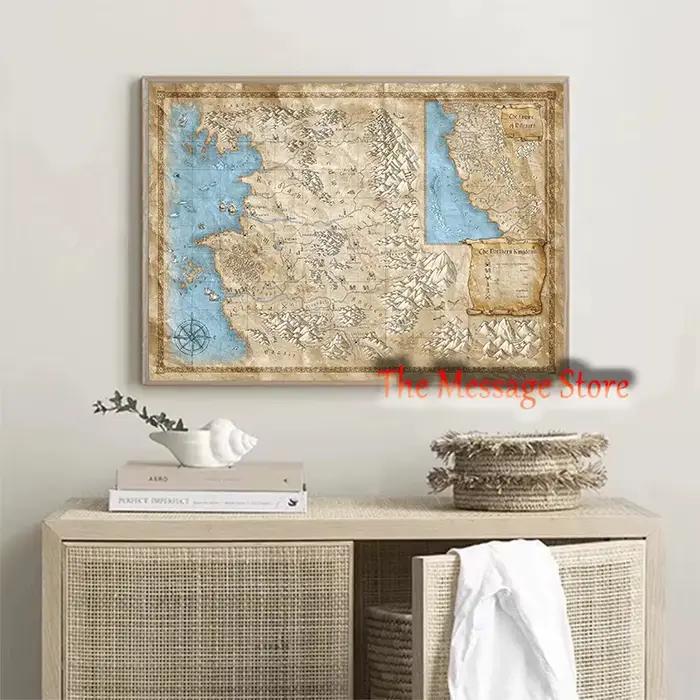 Carte du monde Witcher