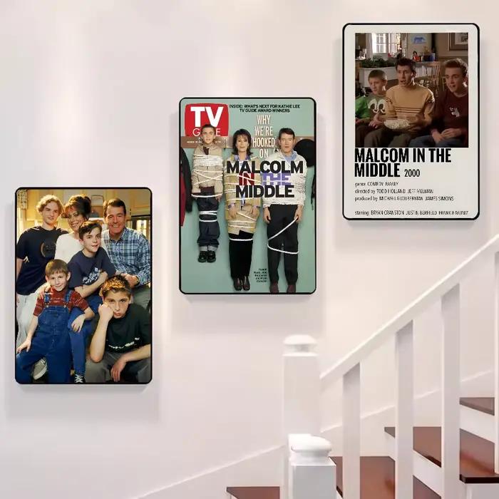 Affiche m-malcolm au milieu