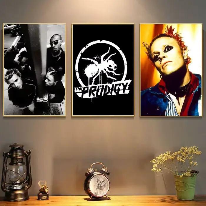 Affiche artistique du groupe P-Prodigy avec impressions
