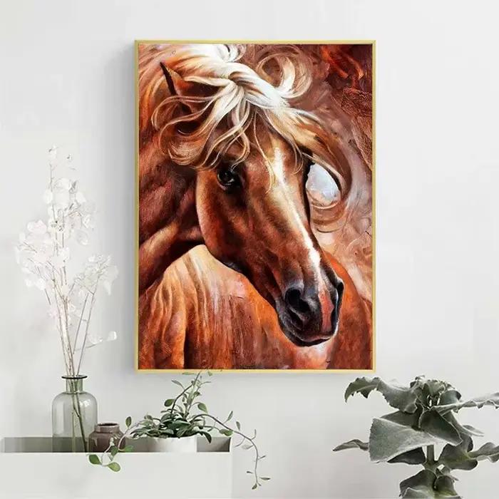 Peinture diamant cheval 5D à faire soi-même