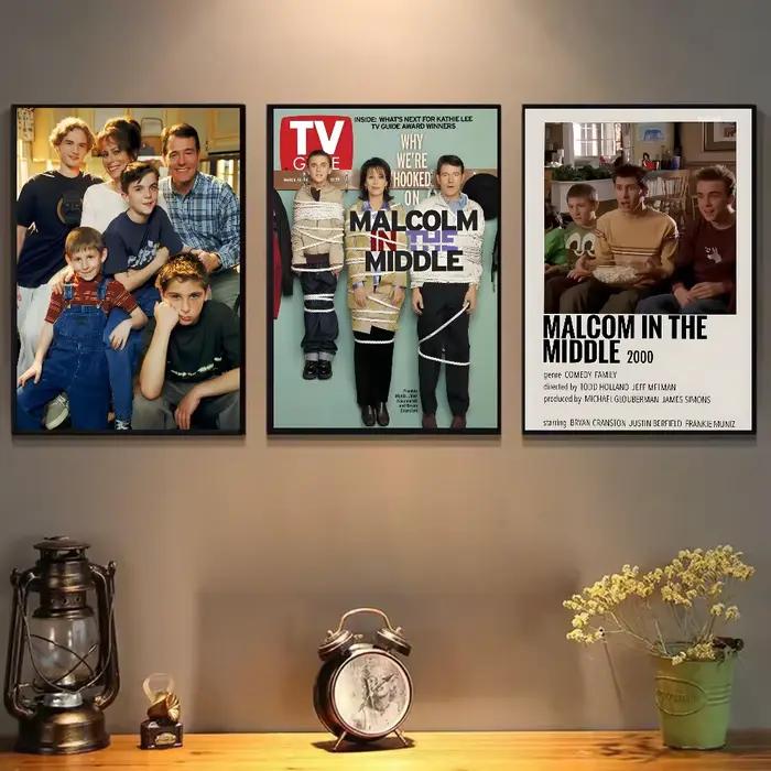 Affiche m-malcolm au milieu
