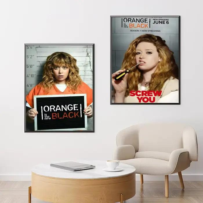 Film classique o-Orange est le nouvel affiche noire polyvalente HD étanche Art mural décor auto-adhésif pour n'importe quel espace cadeau idéal