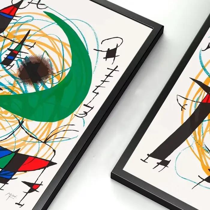 Tableaux sur toile de l'artiste célèbre Joan Miró