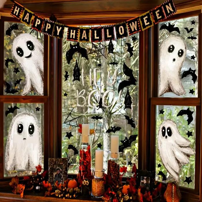 Autocollants statiques pour fenêtre d'halloween