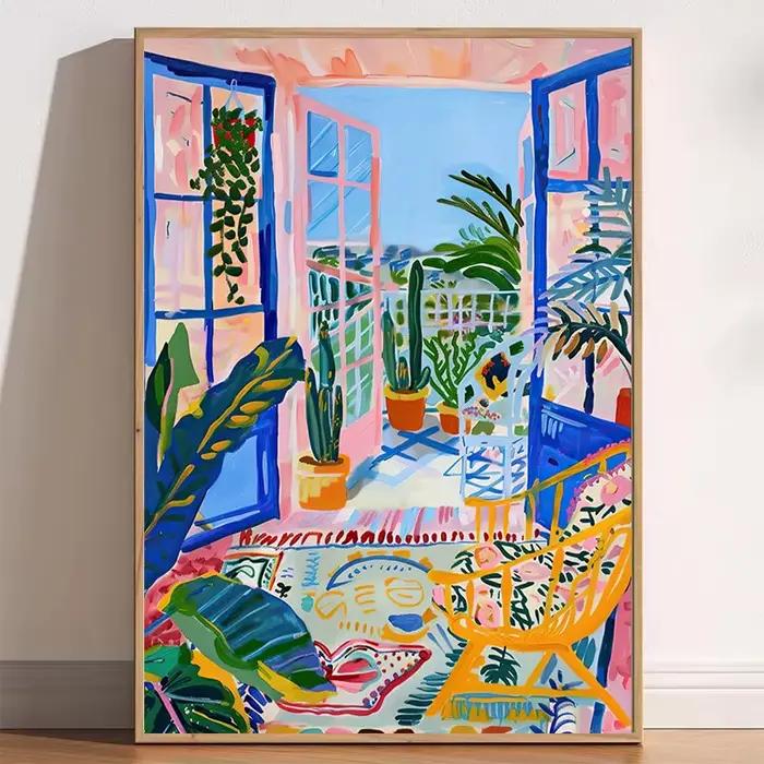 Impression Henri Matisse 'Fenêtre ouverte'