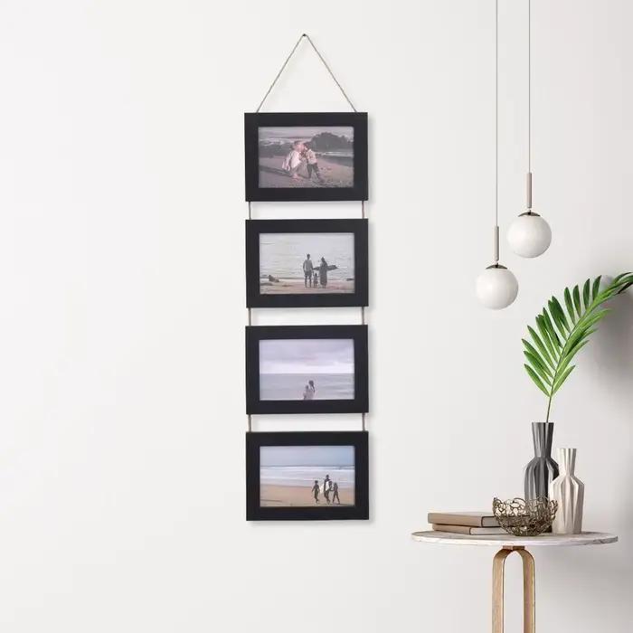 Cadres photo muraux en bois décoratifs