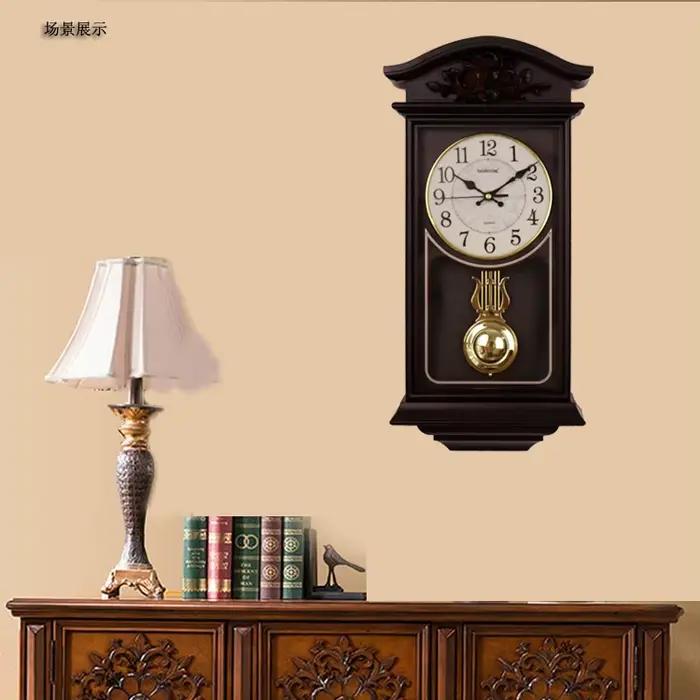 Grande Horloge Murale Alberoise 3D Vintage